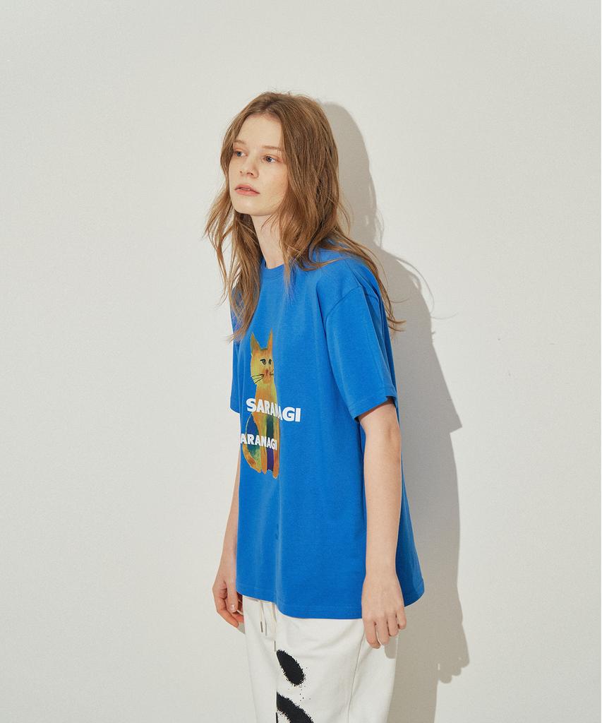 SARANAGI Se03-Lemon Tshirt Blue