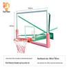 Wall-Mounted Adult Basketball Hoop