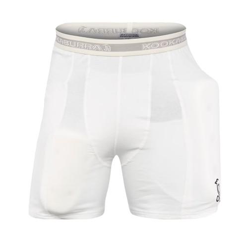 Kookaburra Mens Protective Padded Shorts S blanc