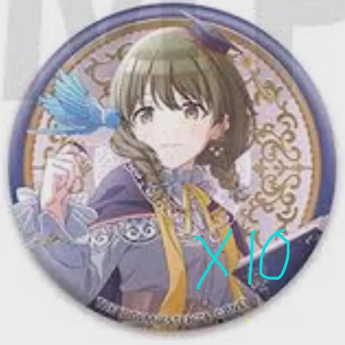 

Блестящие цвета Idolmaster Shanimas Nanakusa Nichika, блестящий значок в банке