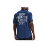 Under Armour Camiseta de Manga Corta Holgada para Entrenamiento Project Rock Dopamine para Hombre Tops Azul 1367123-404