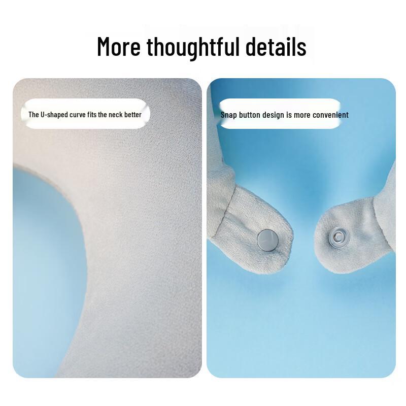 MINISO Memory Foam Travel Neck Pillow