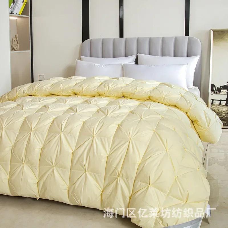 Cotton duvet 95 white goose down winter quilt cotton hotel spring and autumn quilt core gift winter quilt