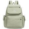 Solid Color Backpack Travel Outdoor Backpack Sports Student Schoolbag