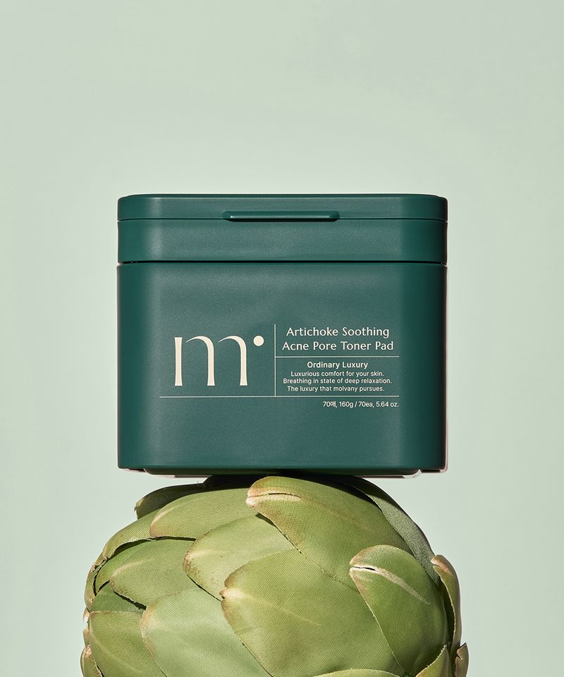 Molvani Artichoke Soothing Akene Pore Toner Pads