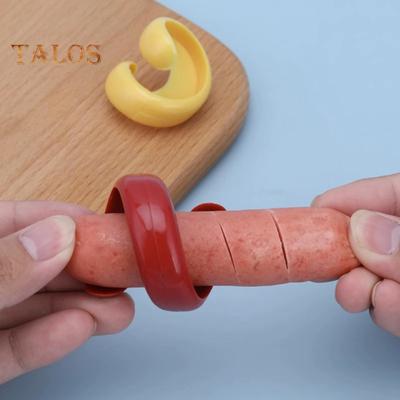 1 Set Sausage Spiral Cutter SLICED YOUR WIENER Hot Dog Slicer Spiral Hot Dog Cutters Hot Dog Slicer Grilling Tools for Grilling BBQ