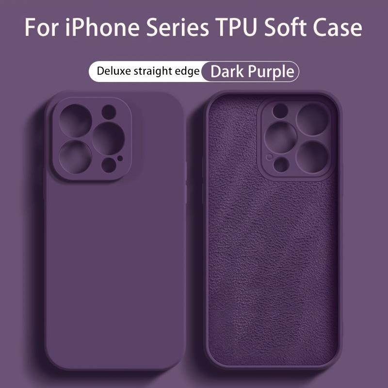 Luxury Original Silicone Phone Case For iPhone 16 15 14 13 12 Pro Max 16Plus Phone Cases Collision Protect Shockproof Soft Cover
