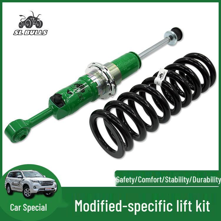Haval H9 Lift Kit: Modified Shock Absorbers, Lift Springs, Rear Axle Thrust Rod, 2-Inch Enhancement