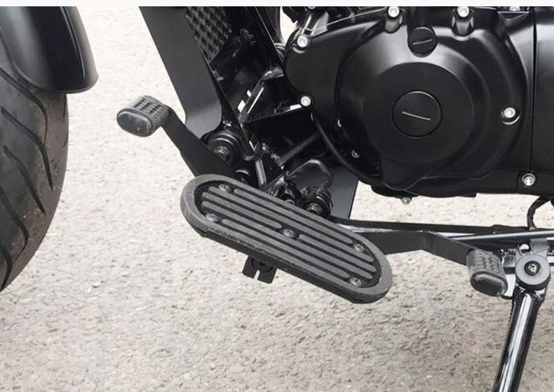 Benda Jinjila Gray Stone 250 Cruiser Foot Peg V-Tu Widened Pedal for Cool Road 155
