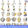 Kupfer Goldene Serie Original Anhängerperlen Passen Gut Armbänder Charms Feiner Diy Schmuck Geschenke Goldfarben
