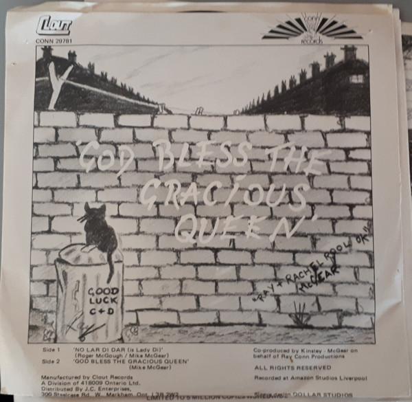

7inch Record MIKE MCGEAR THE MONARCHISTS No Lar Di Dar CONN29781 Conn Records 1981 Canada Rock Used