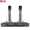 HUIDU U-06 Professional Dual True Diversity Wireless Microphone System (CN Version)