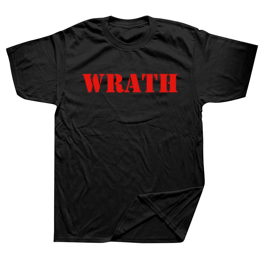 Summer New Arrival Limited WRATH Natural Selection Men T-Shirt Streetwear Short-Sleeve Casual O-Neck T Shirts Hipster Style Tees