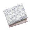 135x50cm Blue Floral Pure Cotton Double-layer Gauze Crepe Fabric For Home Clothes Pajamas Blankets Handmade DIY Fabrics YHTJ0187