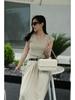 New Women’s Genuine Leather Chain Bag - High-End Spring/Summer Fashion Shoulder & Crossbody Underarm Bag