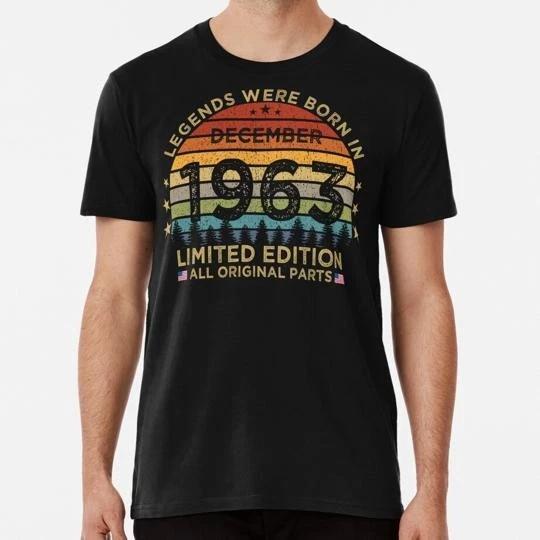 Legends Were Born In December 1963 Limited Edition Patriotic S-5XL USA T-shirt S