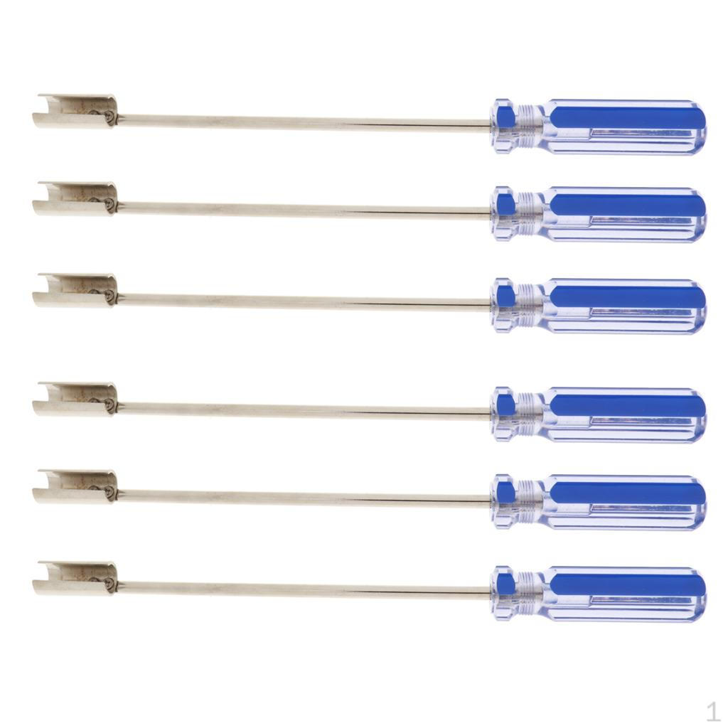 

6x 12-дюймовый инструмент для снятия BNC-разъема, инструменты для помощи при извлечении