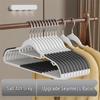 JINGRUIXIANG Dry & Wet Non-slip Plastic Clothes Hangers (10-Pack)