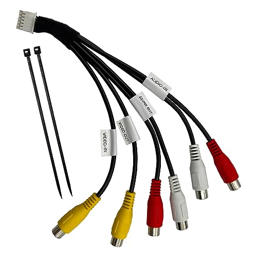 

LONNIK CCA-657-500 Navi Видео AV Видео Внешний вход VTR Кабель RCA Жгут Clarion Совместимый Clarion compatible CCA-657-500 compatible product