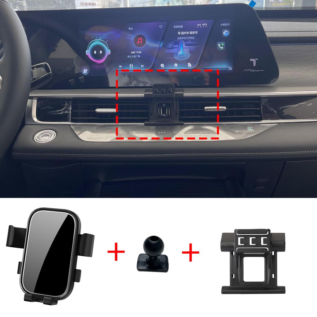 Car Mobile Phone Holder Accessories for Chery Tiggo 8 pro max 2025 2025 2025 2025 GPS Bracket Navigation Stand Auto