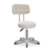 Hairdressing Rotating Salon Stool - Large Barber & Beauty Chair with Rollers