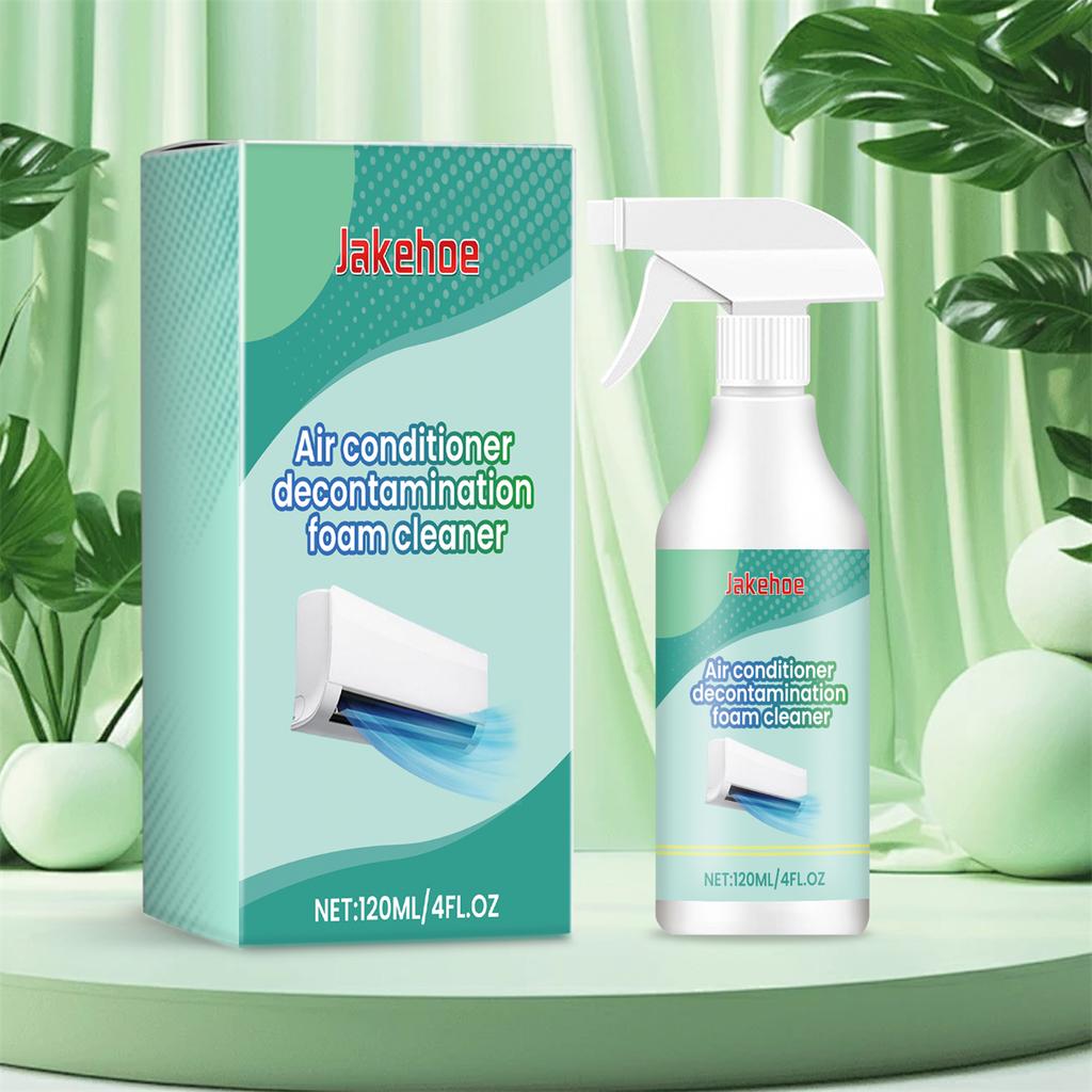 120ML Klimaanlagen-Schaumreiniger-Spray Desodorierer Professioneller Haushalt Außenmaschine Reinigungs-Schaumspray Desodorierer