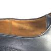 Rare Vintage JM Weston SYLVESTRE VINCENT Size 8D 26.0cm Wingtip Dress Shoes Black(USED)