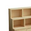 Wooden Storage Cabinet Portable Desk Organizer for Home Decor Office Bedroom