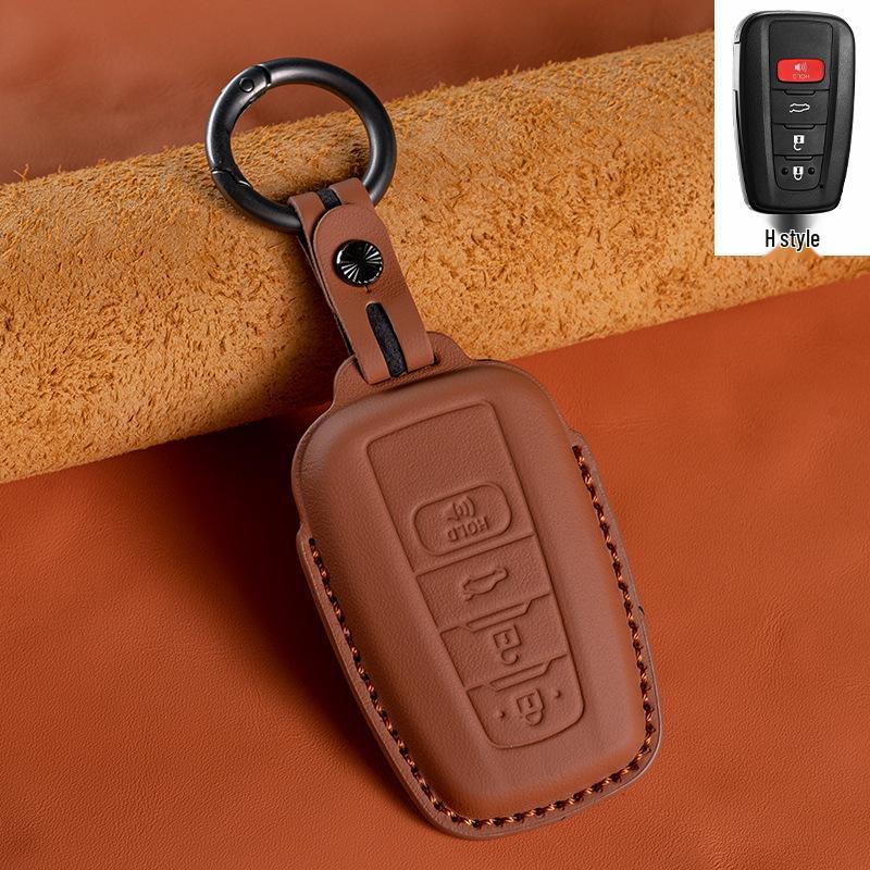 Toyota RAV4, Highlander, Levin, Camry Genuine Leather Key Cover