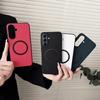 PU Leather Wireless Charging For  Magnetic Case For Samsung Galaxy A6 A16 A36 G Soft Back Cover