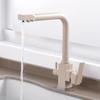 Gold Filter Kitchen Faucet Drinking Water Single Hole Black Hot and cold Pure Water Sinks Deck Mounted Mixer Taps White