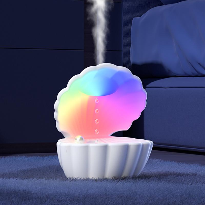 3 In 1 Anti-gravity Air Humidifier Colorful Light Bluetooth Speaker Water Droplet Air Humidifier Cool Mist  for Bedroom Office