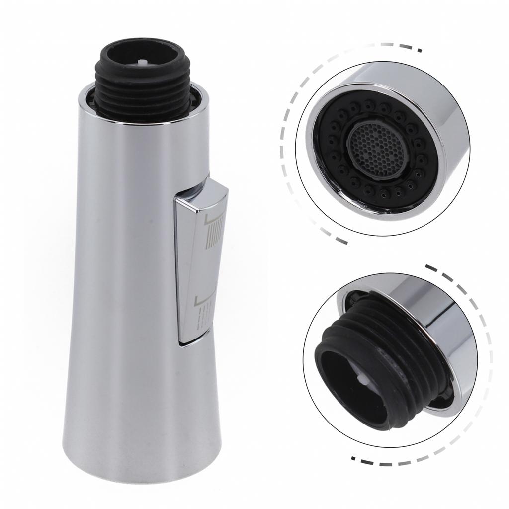 Brushed Finish Kitchen Tap Faucet Shower Head for a Sophisticated Look