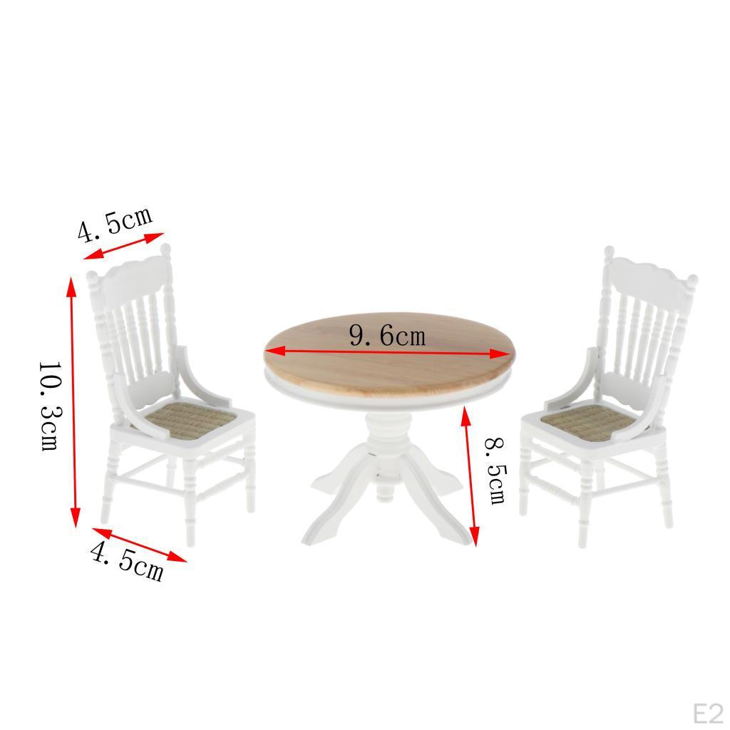 1/12 Scale Dollhouse Furniture Set for Model Toy Decoration