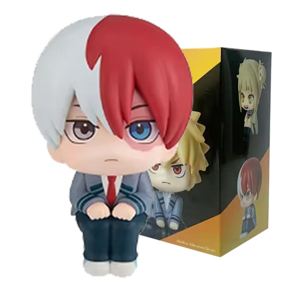 Anime MHA Himiko Toga Q Edition Action Figure - Cute Collectible Doll Hero Toy Gift Look Up Model