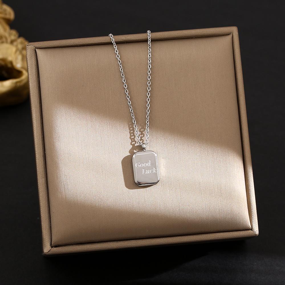 Colier din Oțel Titan Placat cu Aur de 18K, Lanț Claviculă de Înaltă Calitate pentru Femei - Bijuterii care nu se Decolorează