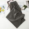 Beach Pants Casual Sports Pants Corduroy Wide Leg Pants