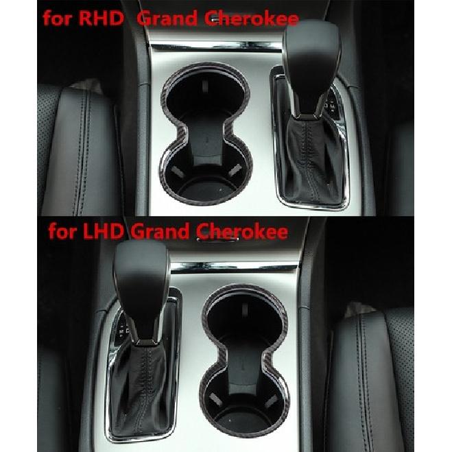 For Jeep Grand Cherokee 2011- Cup Holder Trim Interior Decor Accessories