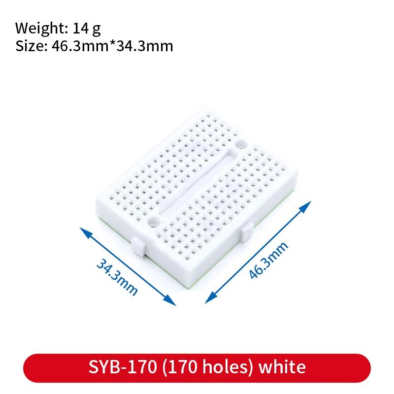 Steckbrett 400 700 750 830 Löcher MB-102 Lötfreie PCB Mini Test Board ZY-204 1600pts Prototyp Board Jumper Draht Kabel DIY Kit