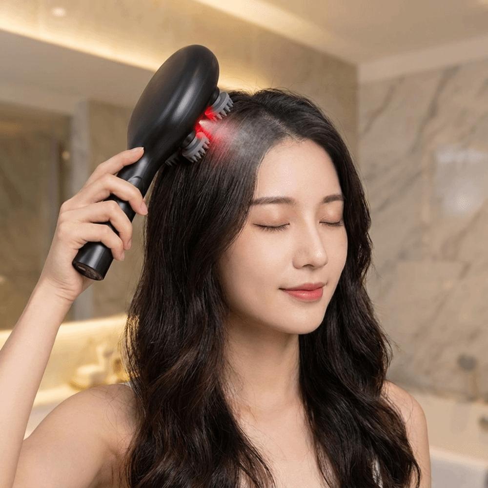 Multi-Function Electric Spray Hair Brush Large Capacity 2-In-1 Misting Hair Brush  Travel Use