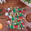 50Pcs Merry Christmas Cellophane Bags With Twist Ties Xmas Candy Gift Bags  Year'S Eve Christmas Party Decoration