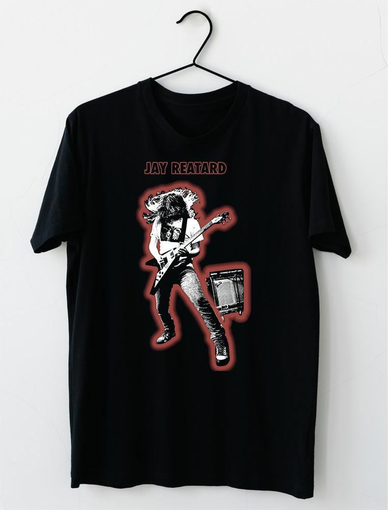 Vtg Jay Reatard American Music Heavy Cotton Black All Size Unisex Shirt UR209 Unisex T-Shirt S