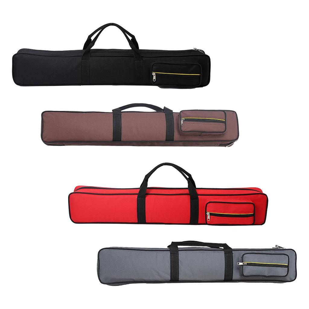 Pool Queue Tasche Oxford Stoff Handheld Tragbar Billard Zubehör 1/2 Snooker Billard Queue Tasche Leicht zu Tragen Schutztasche
