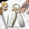 Luxurious Golden Edge Remote Key Case Full Cover For BYD DM Tang Song Dmi Max Pro QIn Pro Yuan Ev And Dolphin Car