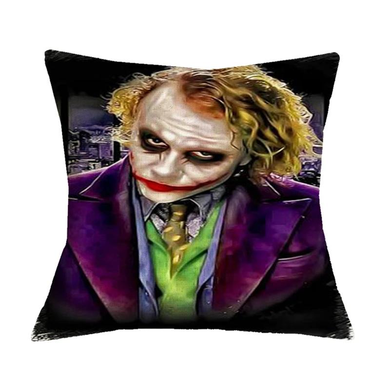 Home Decor Halloween Horror Movie Killer Print Cushion Cover Halloween Decor Car Seat Pillow Cover 45x45cm Funda de almohada