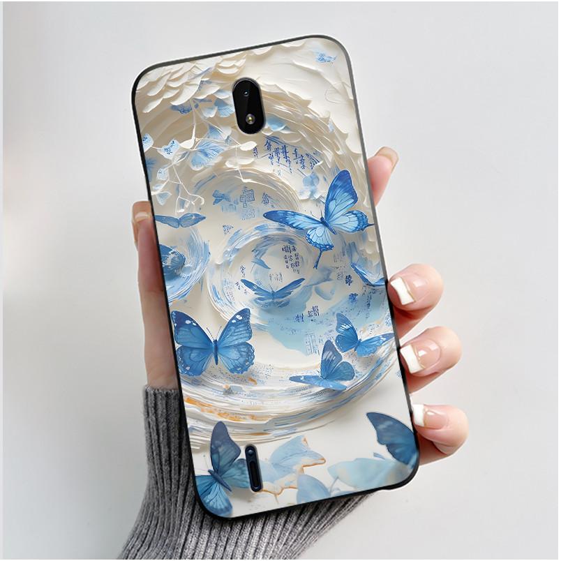 Casing For Nokia C01 Plus TA-1383 TA-1387 C1 2nd Edition Case Aesthetic Fashion Cute Cat Soft Silicone TPU Shockproof Back Cover