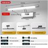Luce a Specchio LED Telescopica Pieghevole per Armadietto del Bagno o Studio