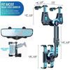 Phone Holder - JYFKINN - Car Rearview Mirror - 360° Rotatable - Multifunctional - Secure