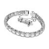 Swarovski Collier Plaqué Rhodium Millenia Mode Polyvalent Ensemble Exquis Coupe Mixte Collier Femme Argent 5656351