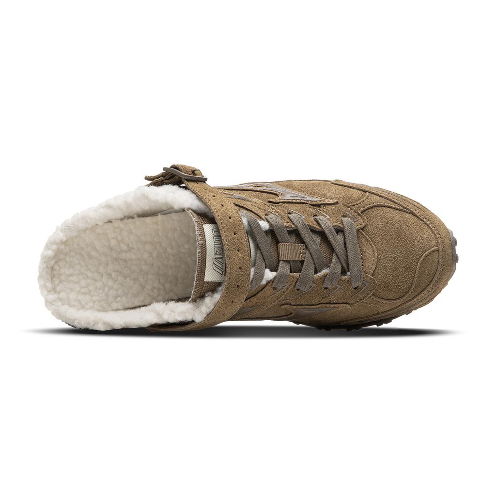 Mizuno LG 60S Kapcie Jesień Zima Pogrubione Ciepłe Codzienne Dojazdy Vintage Moda Wszechstronne Gruba Podeszwa Zwiększona Wysokość Odporne na Zużycie D1GH252503